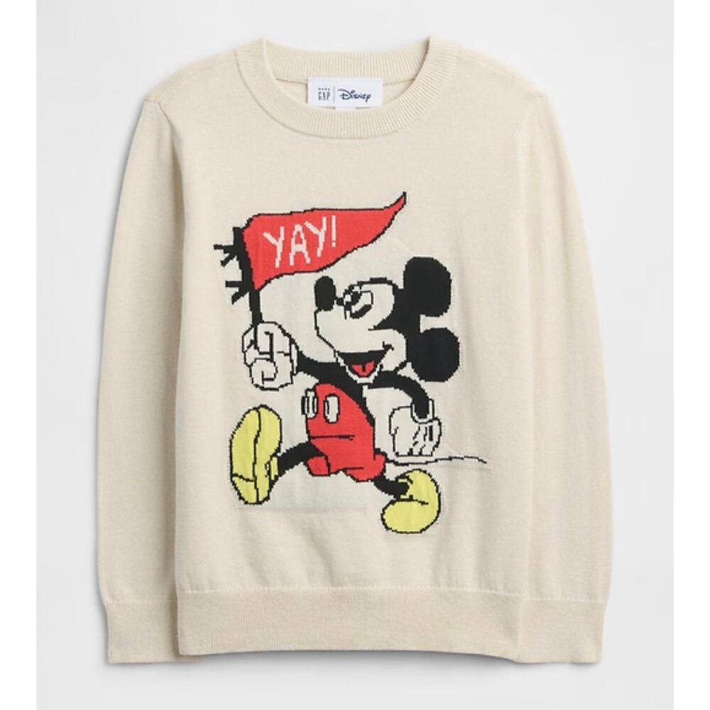 babyGap × Disney Mickey Mouse Intarsia Sweater